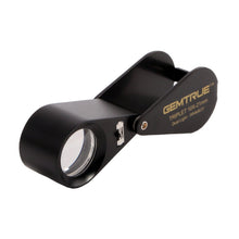 Load image into Gallery viewer, DK09107S - Diamond Loupe illuminated LED &amp; UV Triplet 10x 16mm Black - GemTrue
