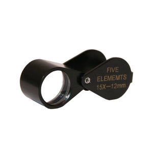 DK12005 - 12mm Triplet 15x Diamond Loupe - GemTrue