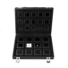 Load image into Gallery viewer, DK21659-658 Diamond Display Box with Lockable Carry Case - GemTrue
