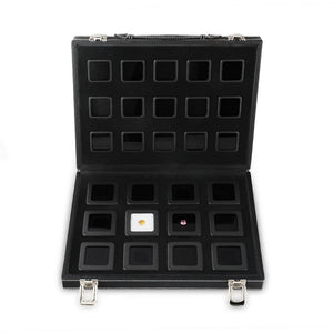 DK21659-658 Diamond Display Box with Lockable Carry Case - GemTrue