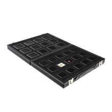 Load image into Gallery viewer, DK21659-658 Diamond Display Box with Lockable Carry Case - GemTrue

