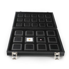 Load image into Gallery viewer, DK21659-658 Diamond Display Box with Lockable Carry Case - GemTrue
