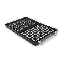 Load image into Gallery viewer, DK21659-658 Diamond Display Box with Lockable Carry Case - GemTrue
