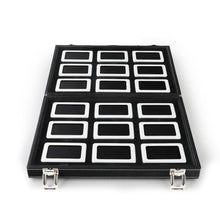 Load image into Gallery viewer, DK21660-18 Large Diamond Display Boxes with Deluxe Carry case - GemTrue
