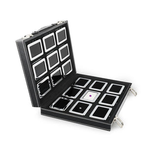DK21660-18 Large Diamond Display Boxes with Deluxe Carry case - GemTrue