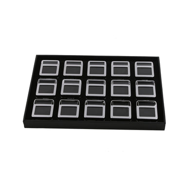 DK21671-15 Diamond Display Box with logo inter-changeable stone details card - GemTrue