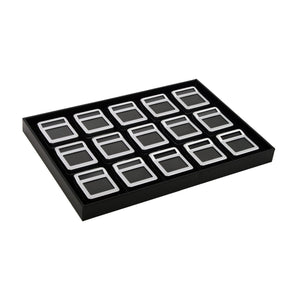 DK21671-15 Diamond Display Box with logo inter-changeable stone details card - GemTrue