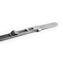 Load image into Gallery viewer, DK2901- Diamond Tweezers with grooved tip and sliding lock - GemTrue
