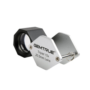 DK705002 - Diamond & Jewellery Loupe Triplet 15x 20.5mm Lens - GemTrue