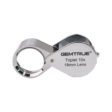 Load image into Gallery viewer, DK96003 - Diamond Loupe 18mm 10x Triplet Chrome - GemTrue
