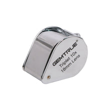 Load image into Gallery viewer, DK96003 - Diamond Loupe 18mm 10x Triplet Chrome - GemTrue
