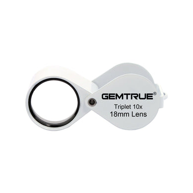 DK96004 - Diamond Loupe 18mm 10x Triplet White - GemTrue